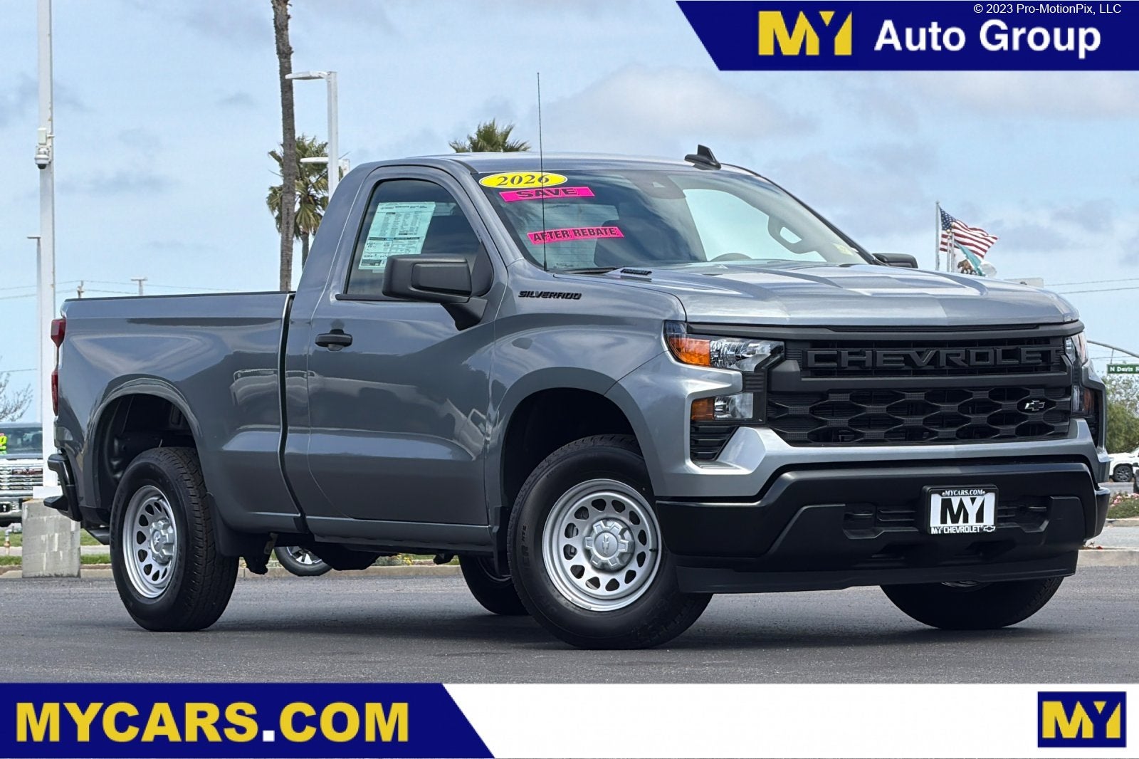 Sterling Gray Metallic 2026 Chevrolet Silverado 1500 Pickup Truck 4X2 Automatic