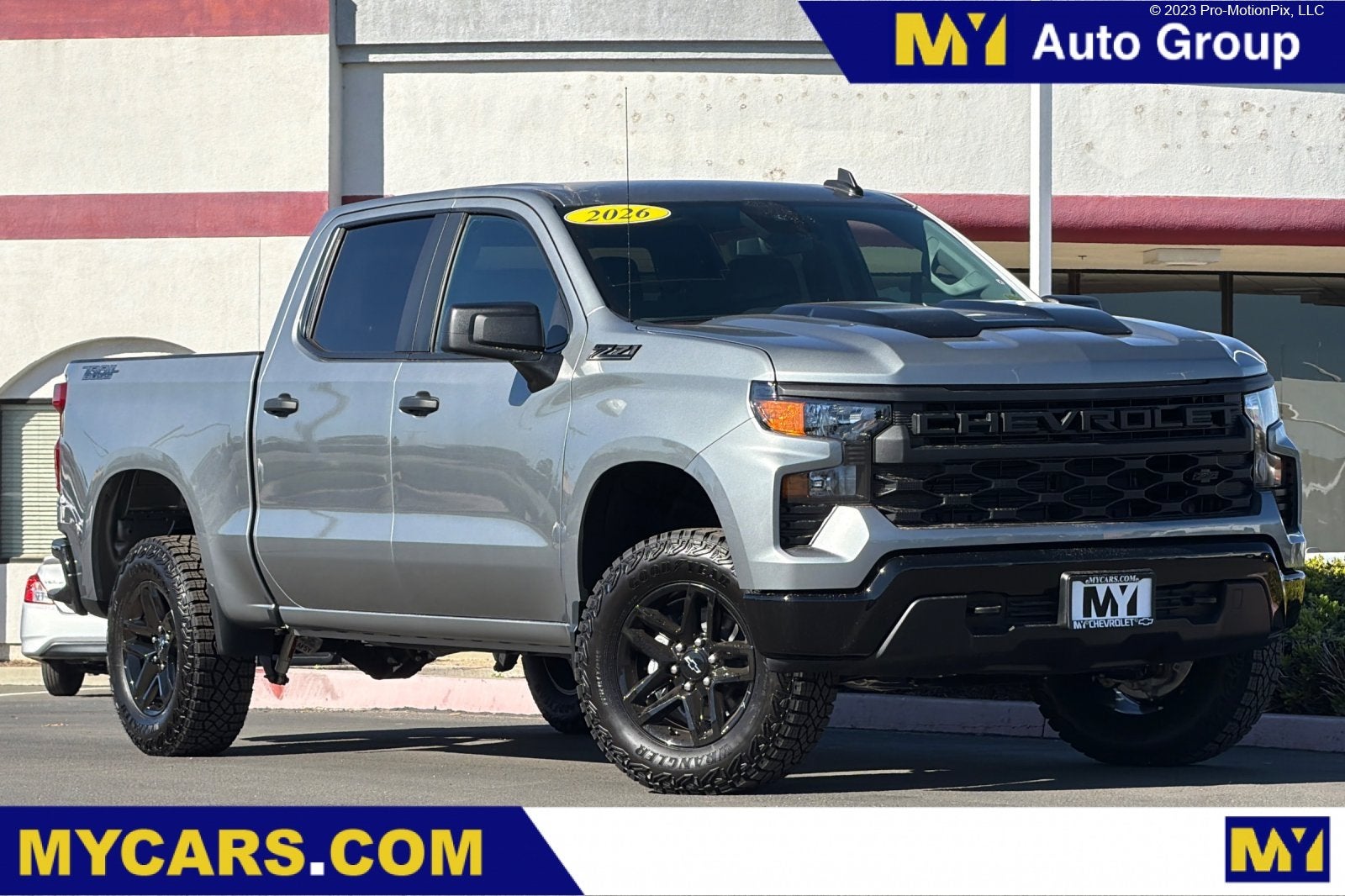 Sterling Gray Metallic 2026 Chevrolet Silverado 1500 Pickup Truck Four-Wheel Drive Automatic