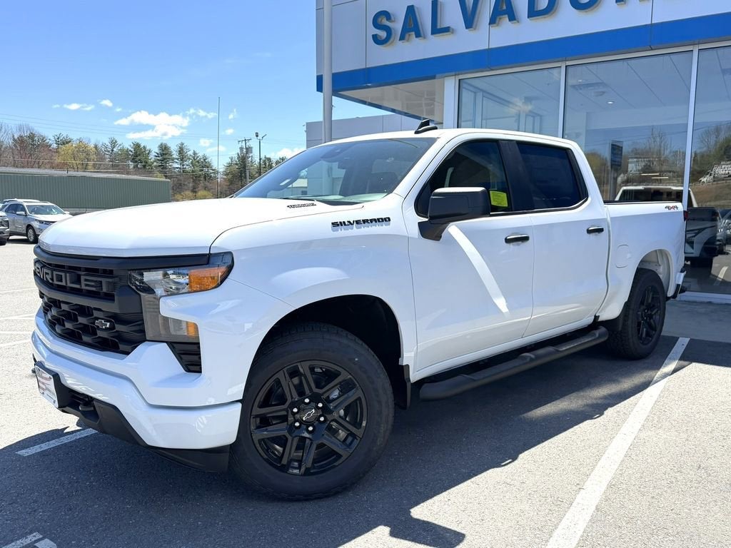 Summit White 2026 Chevrolet Silverado 1500 Pickup Truck Four-Wheel Drive Automatic