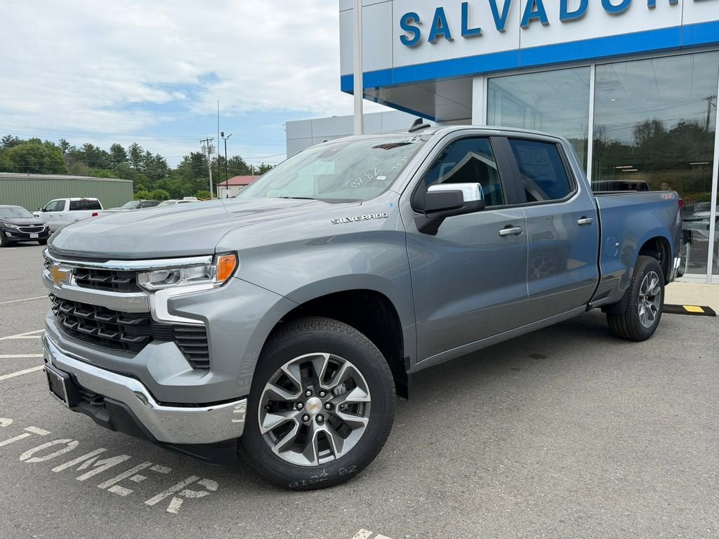 Sterling Gray Metallic 2026 Chevrolet Silverado 1500 Pickup Truck Four-Wheel Drive Automatic