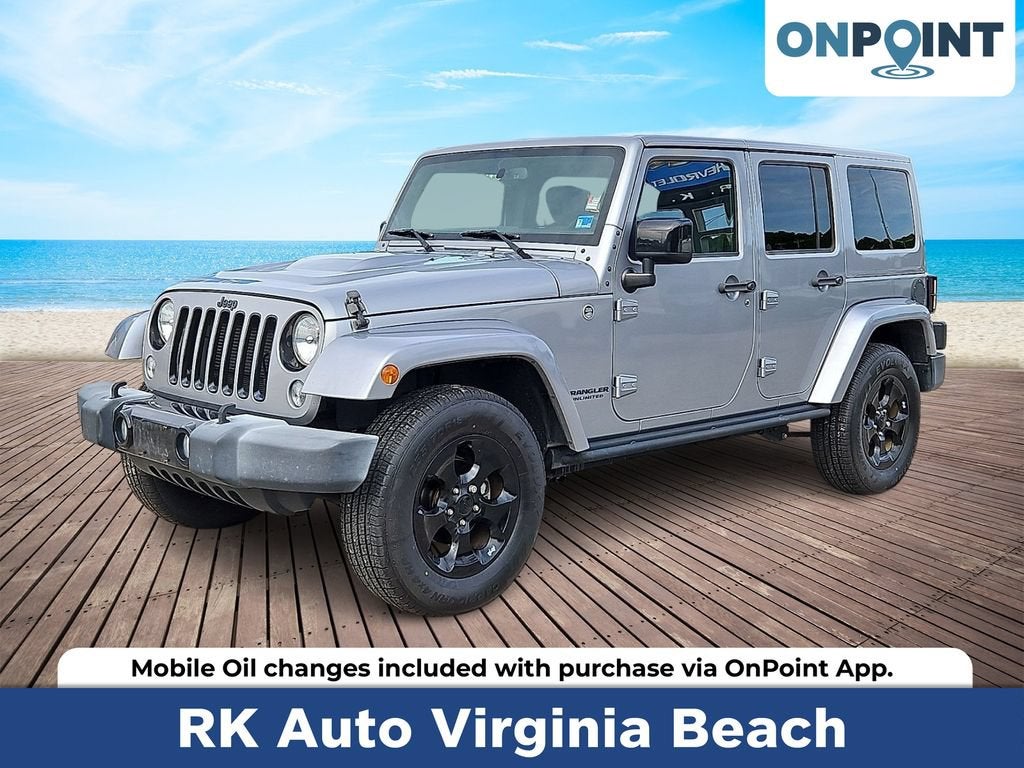 Silver 2015 Jeep Wrangler SUV / Crossover Four-Wheel Drive Automatic
