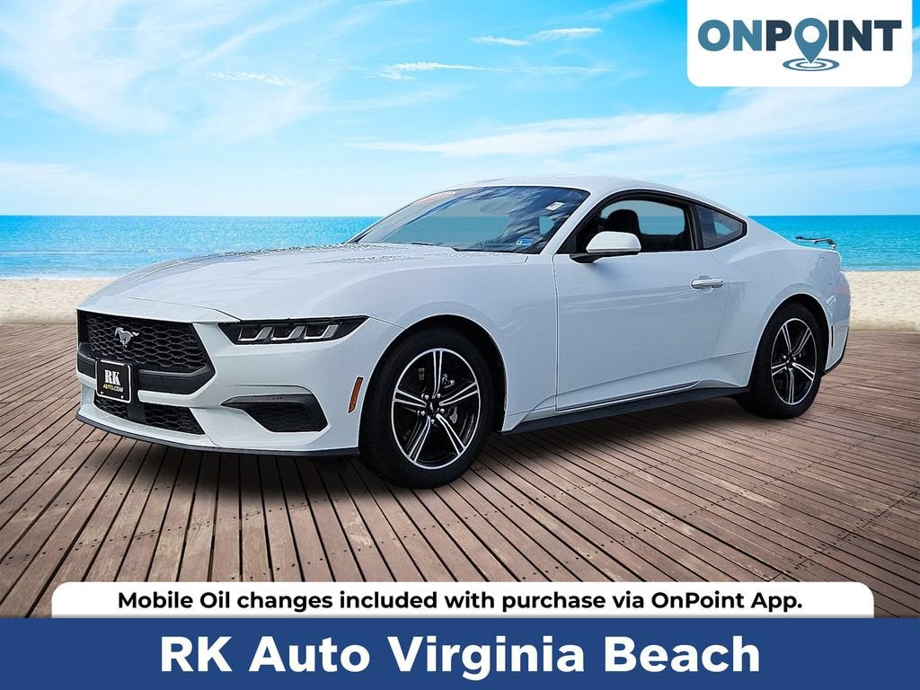 White 2024 Ford Mustang Coupe Rear-Wheel Drive Automatic