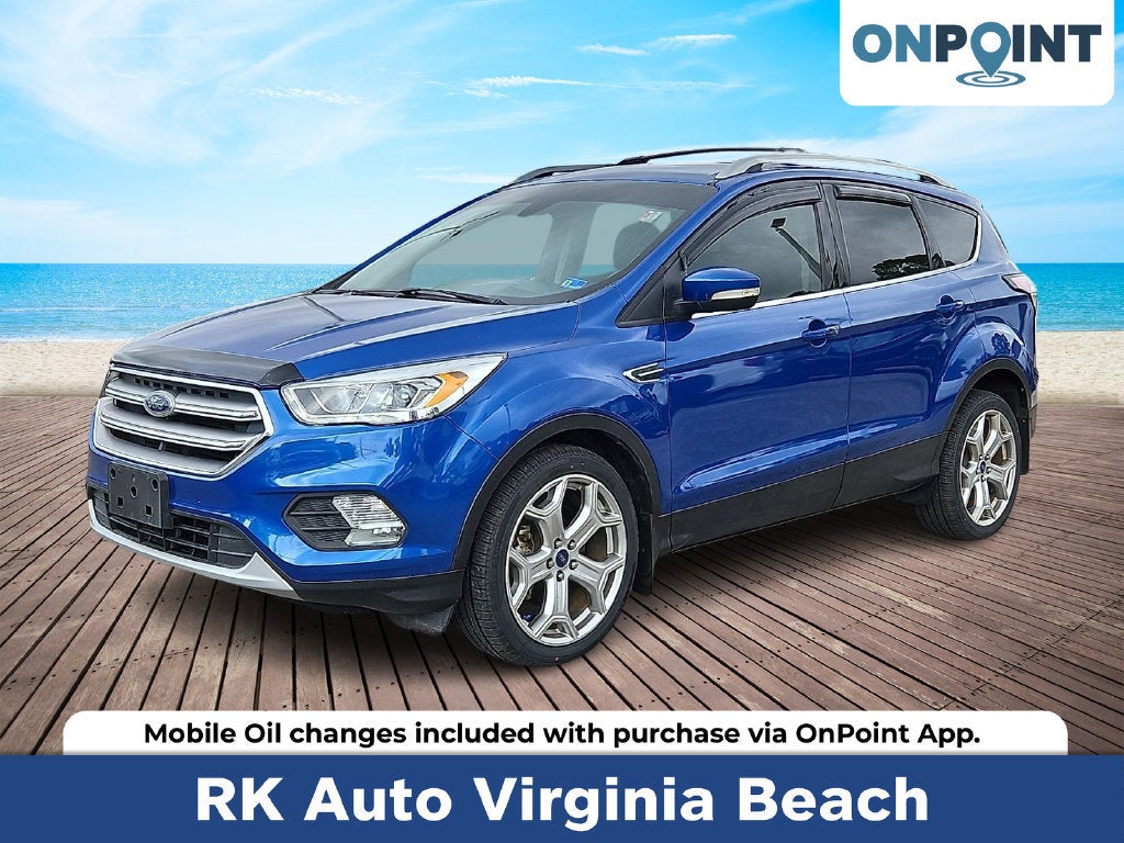 Blue 2017 Ford Escape SUV / Crossover Front-Wheel Drive Automatic