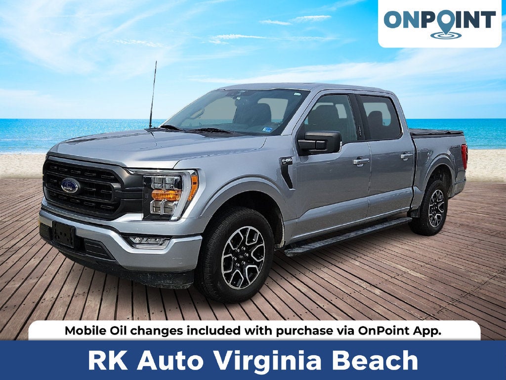 Silver 2022 Ford F-150 Pickup Truck 4X2 Automatic