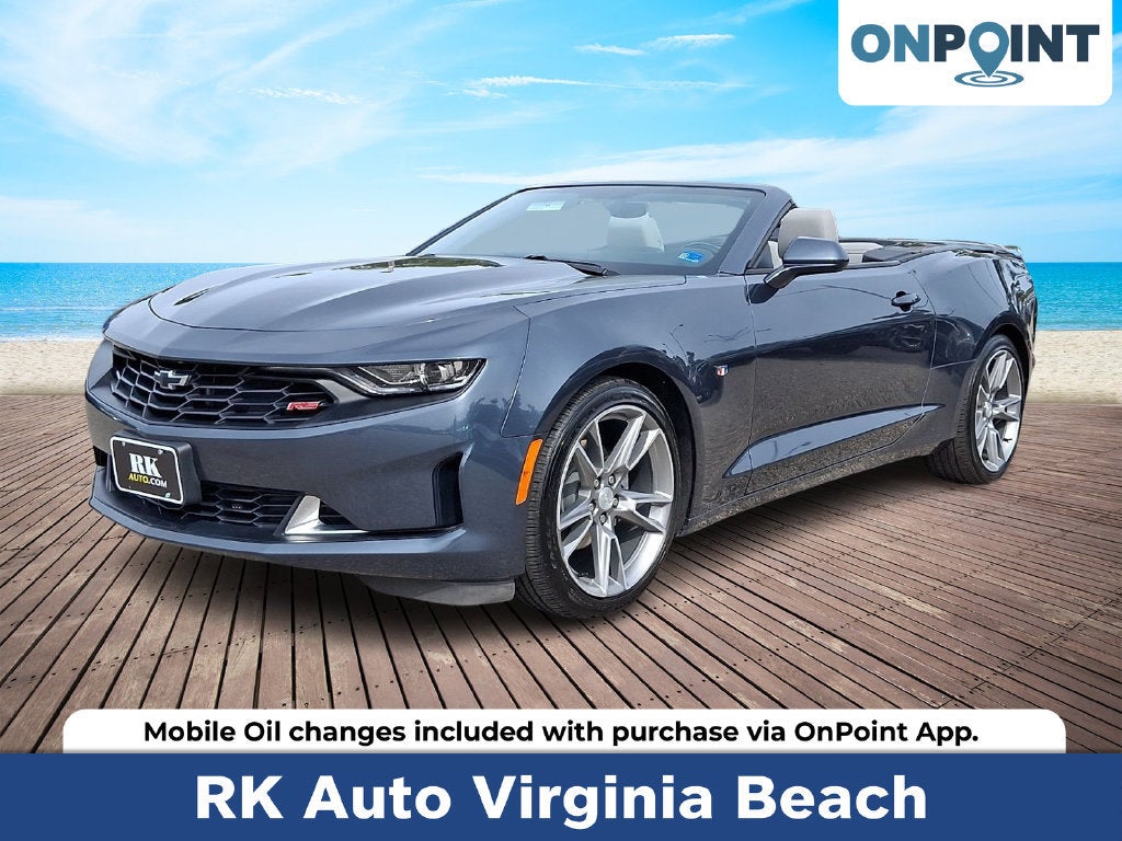 Shadow Gray Metallic 2023 Chevrolet Camaro Convertible Rear-Wheel Drive Automatic