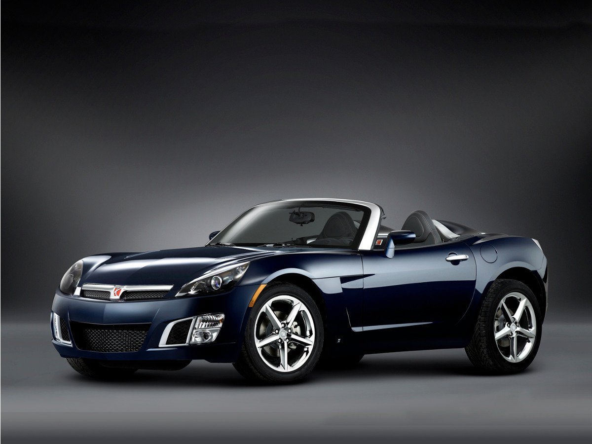 Polar White 2007 Saturn Sky Convertible Rear-Wheel Drive Automatic