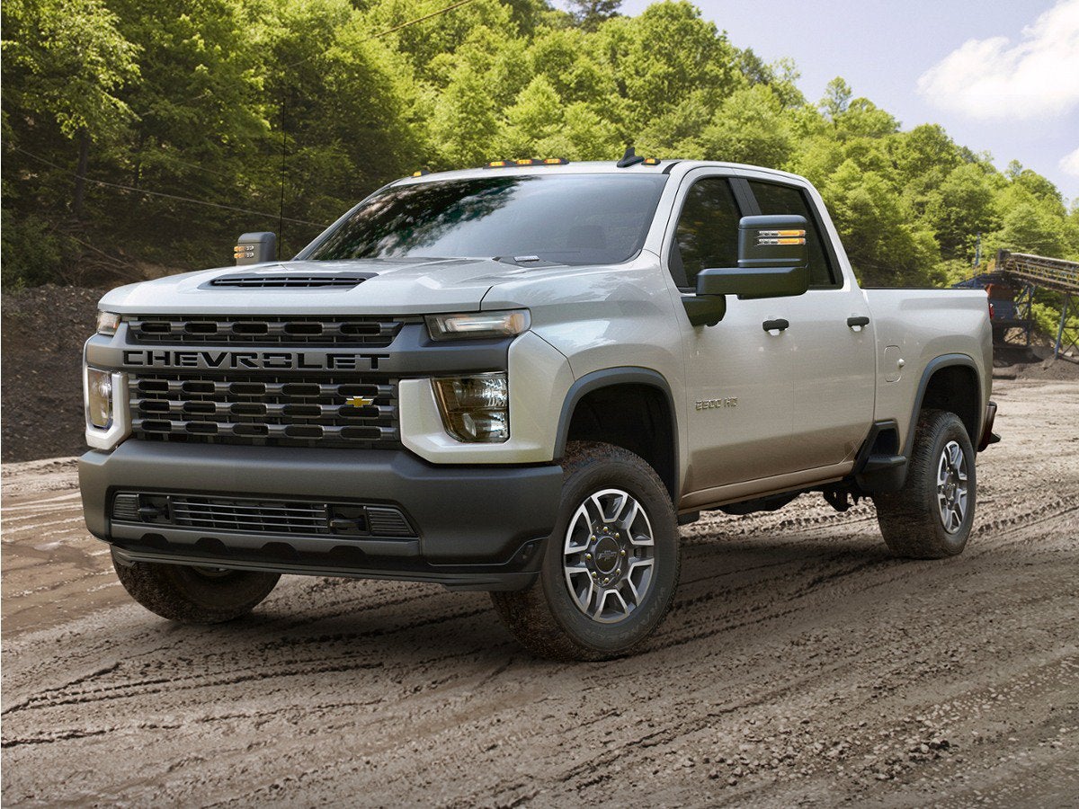 Summit White 2021 Chevrolet Silverado 2500HD Pickup Truck Four-Wheel Drive Automatic
