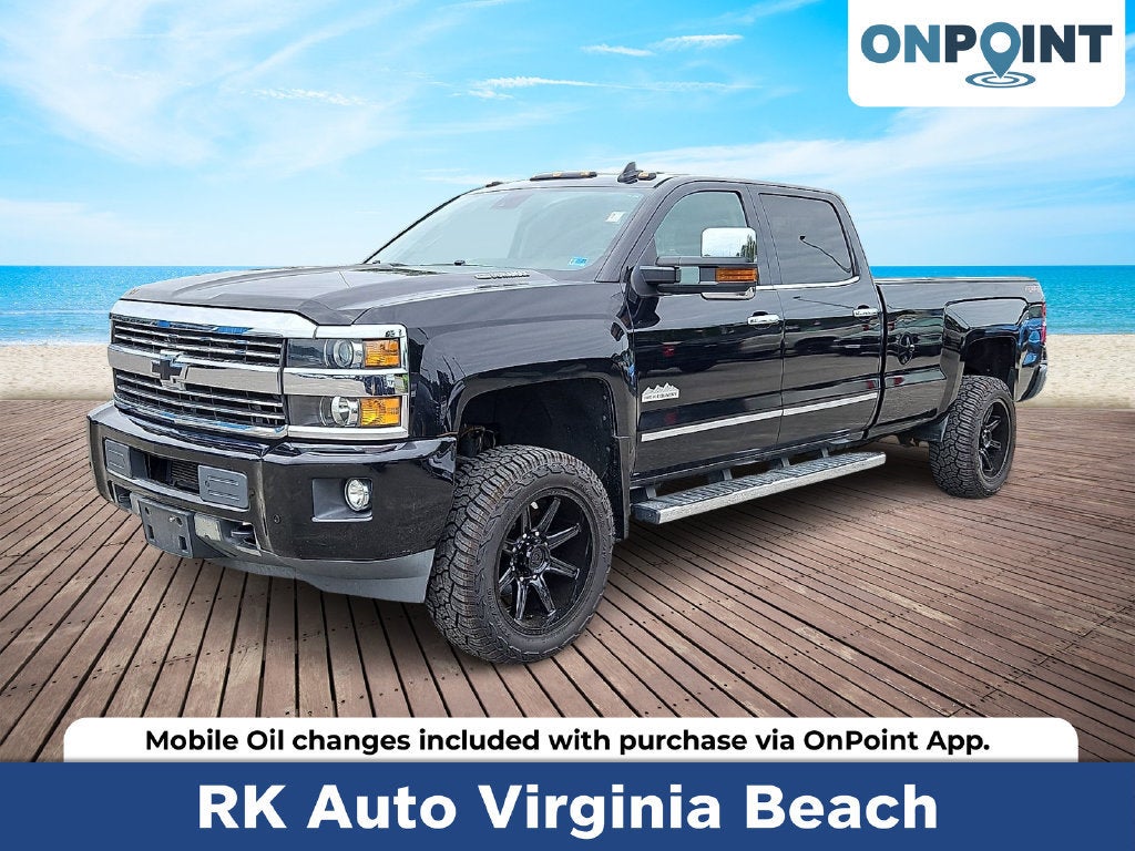 Black 2016 Chevrolet Silverado 2500HD Pickup Truck Four-Wheel Drive Automatic