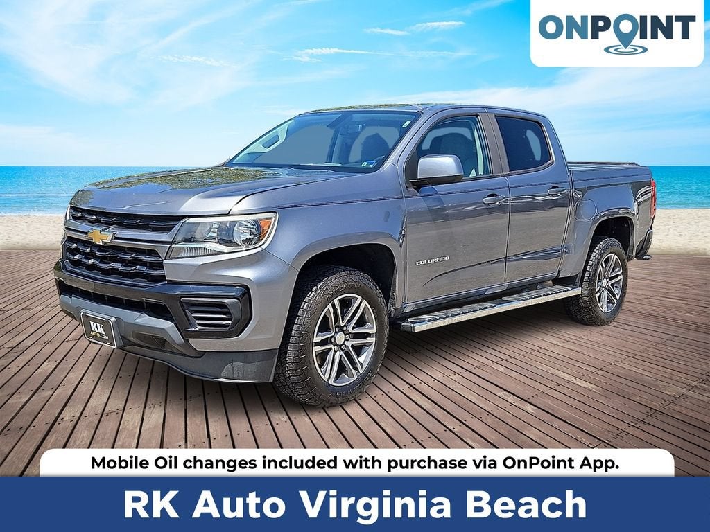 Gray (Satin Steel Metallic) 2021 Chevrolet Colorado Pickup Truck 4X2 Automatic
