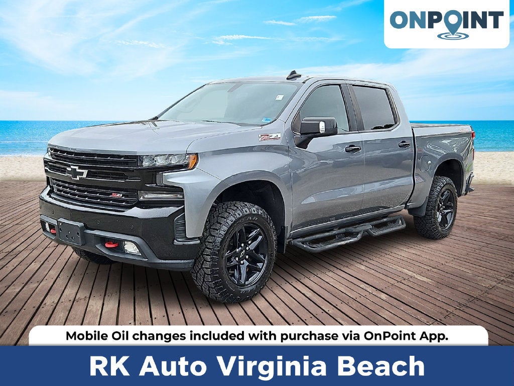 Gray (Satin Steel Metallic) 2019 Chevrolet Silverado 1500 Pickup Truck Four-Wheel Drive Automatic