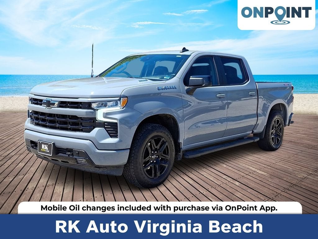 Slate Gray Metallic 2025 Chevrolet Silverado 1500 Pickup Truck Four-Wheel Drive Automatic
