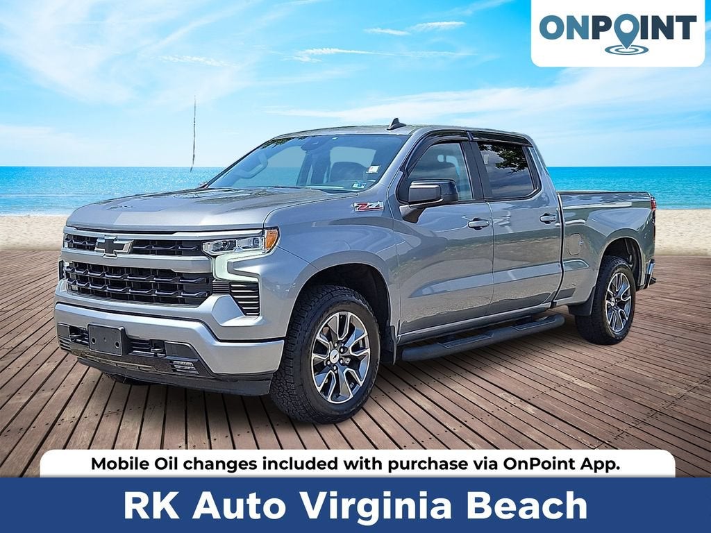 Sterling Gray Metallic 2025 Chevrolet Silverado 1500 Pickup Truck Four-Wheel Drive Automatic