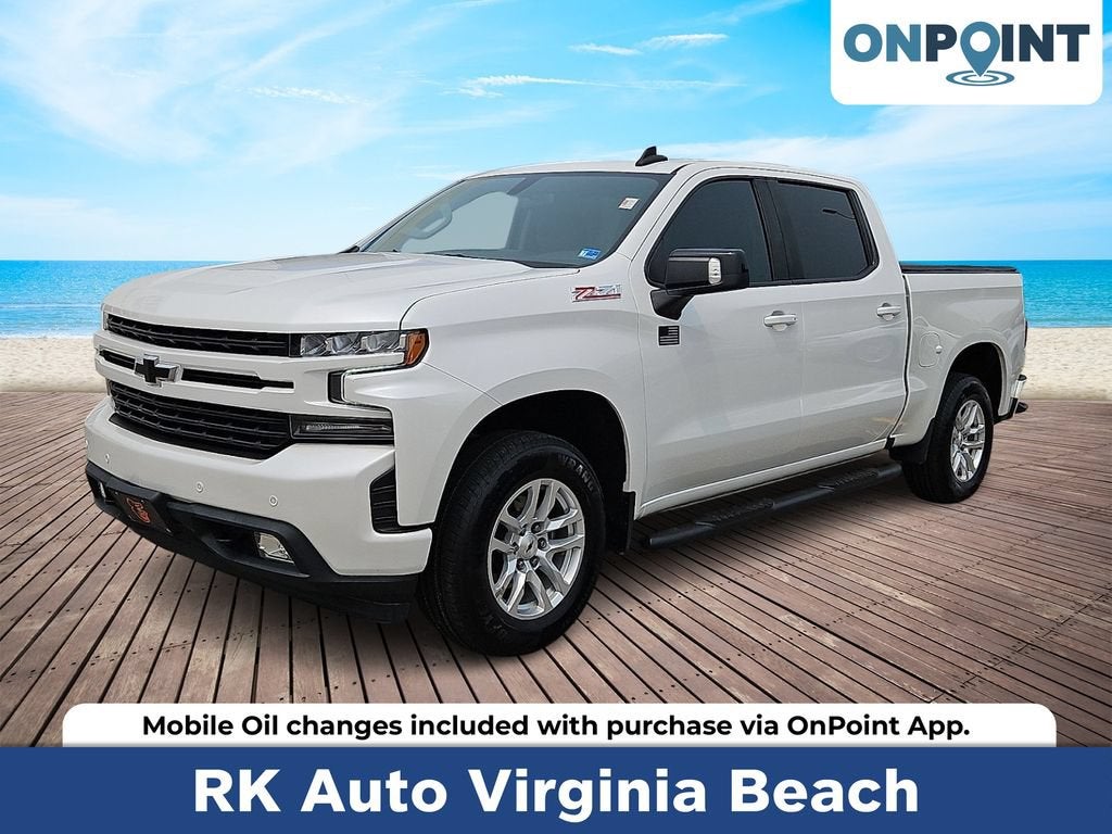 White (Iridescent Pearl Tricoat) 2021 Chevrolet Silverado 1500 Pickup Truck Four-Wheel Drive Automatic