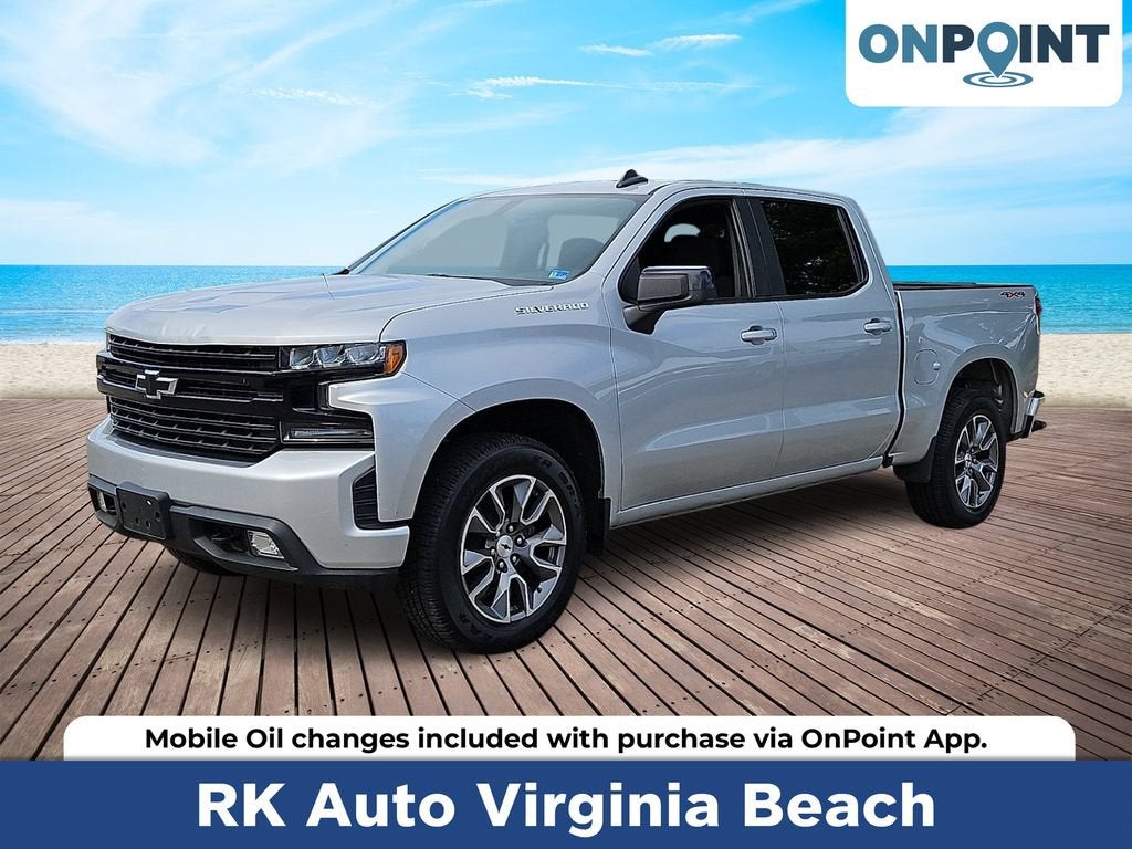 Silver Ice Metallic 2019 Chevrolet Silverado 1500 Pickup Truck Four-Wheel Drive Automatic