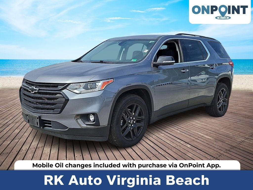 Gray (Satin Steel Metallic) 2021 Chevrolet Traverse SUV / Crossover Front-Wheel Drive 9-Speed Automatic