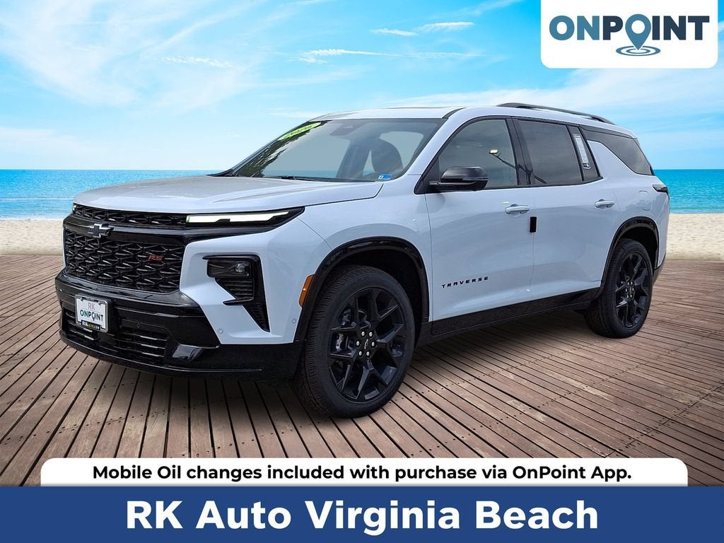 Polar White Tricoat 2026 Chevrolet Traverse SUV / Crossover Front-Wheel Drive Automatic