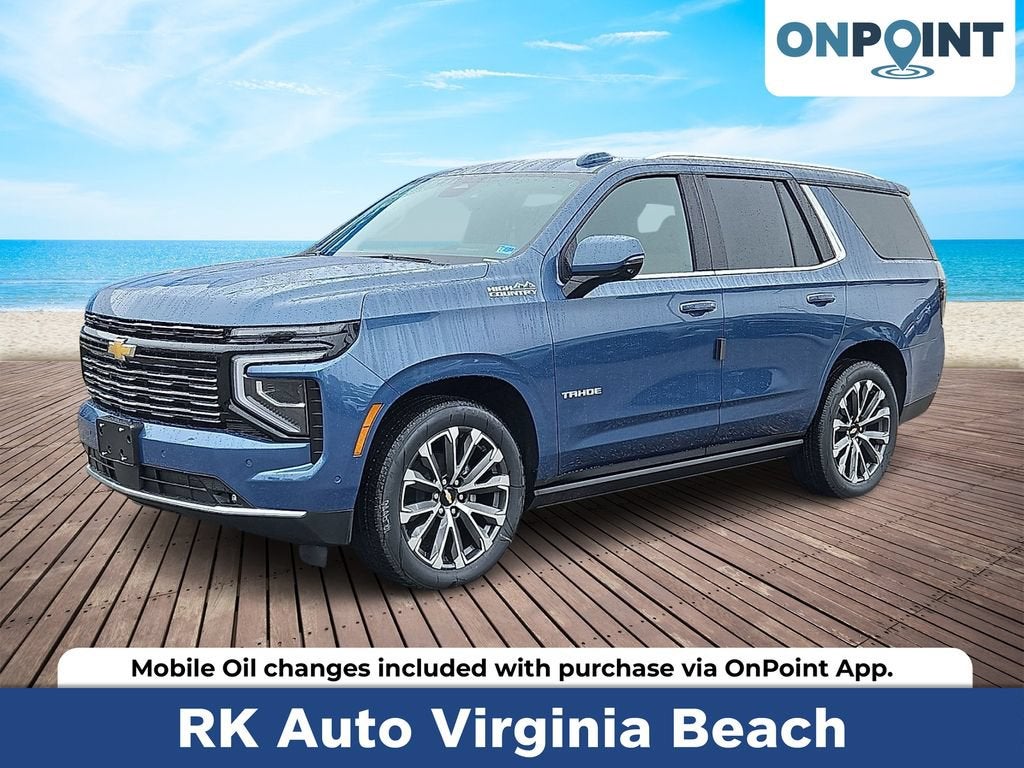 Lakeshore Blue Metallic 2026 Chevrolet Tahoe SUV / Crossover Four-Wheel Drive Automatic