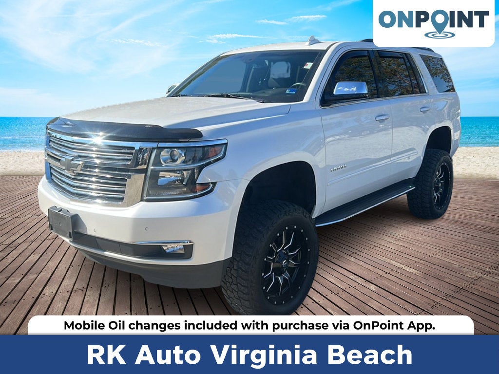 White (Iridescent Pearl Tricoat) 2018 Chevrolet Tahoe SUV / Crossover Four-Wheel Drive Automatic
