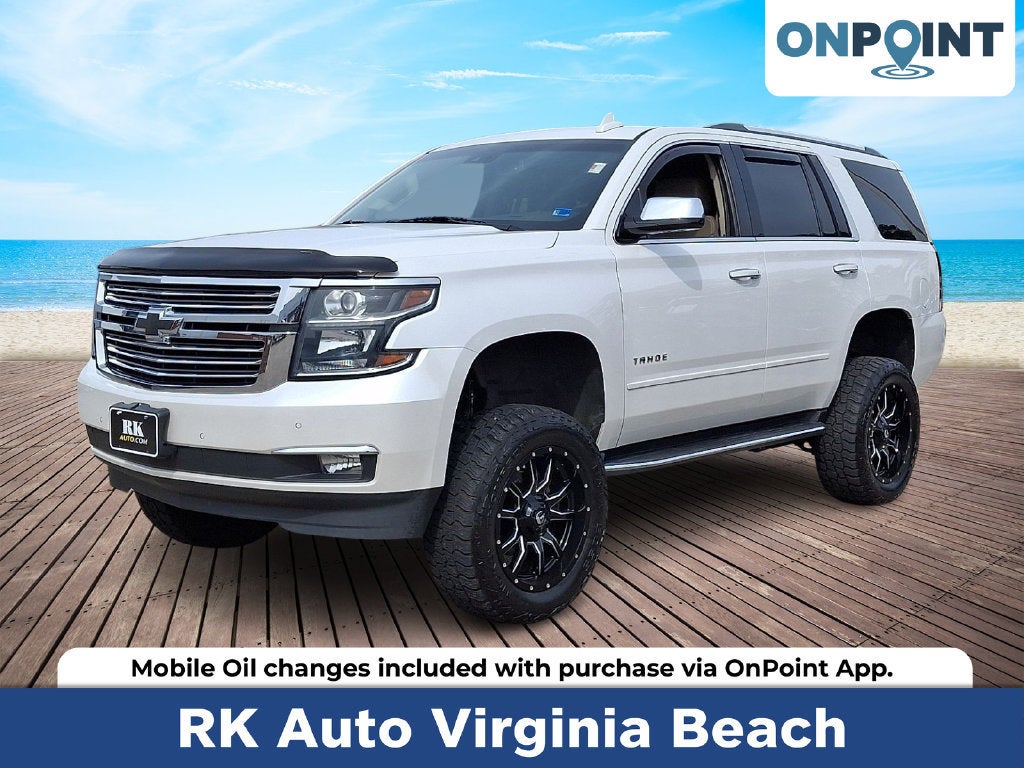 White (Iridescent Pearl Tricoat) 2018 Chevrolet Tahoe SUV / Crossover Four-Wheel Drive Automatic