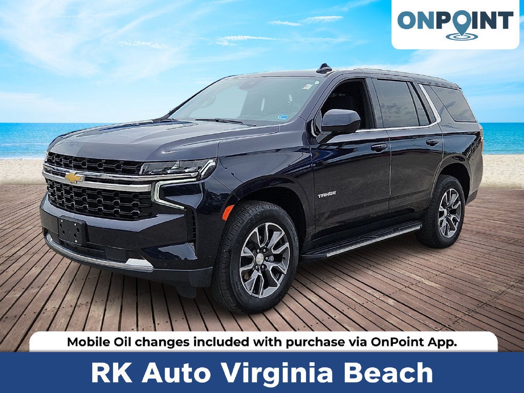 Midnight Blue Metallic 2023 Chevrolet Tahoe SUV / Crossover Four-Wheel Drive Automatic