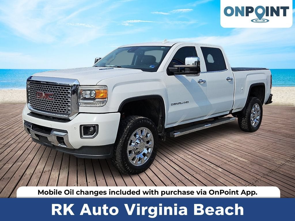 Summit White 2016 GMC Sierra 2500HD Pickup Truck Four-Wheel Drive Automatic
