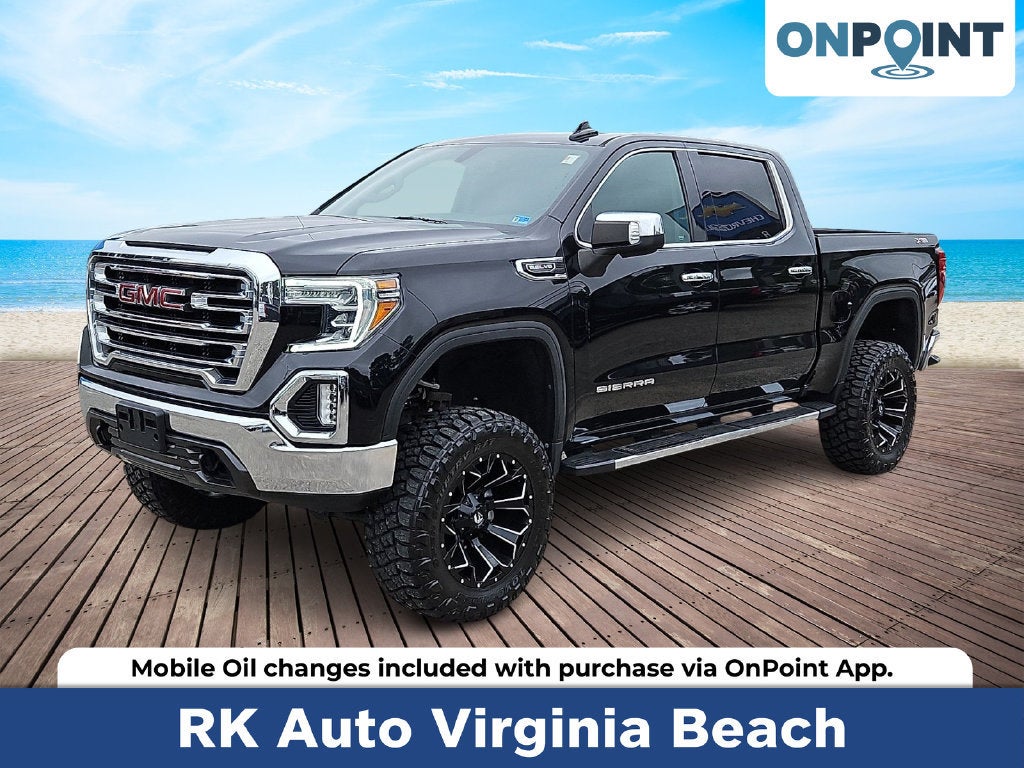 Black 2021 GMC Sierra 1500 Pickup Truck Four-Wheel Drive Automatic