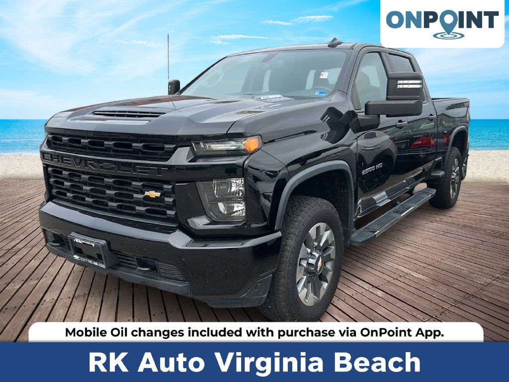 Black 2023 Chevrolet Silverado 2500HD Pickup Truck Four-Wheel Drive Automatic