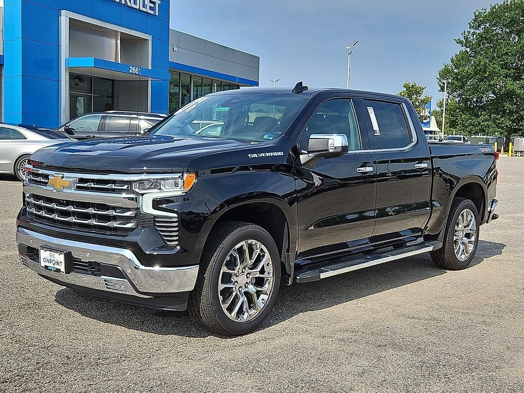 Black 2026 Chevrolet Silverado 1500 Pickup Truck Four-Wheel Drive Automatic