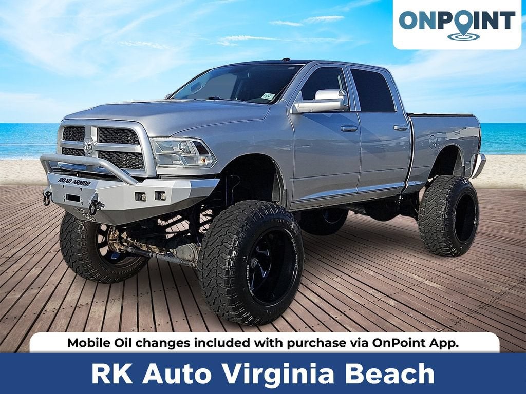 Silver 2014 RAM 2500 Pickup Truck Four-Wheel Drive Automatic