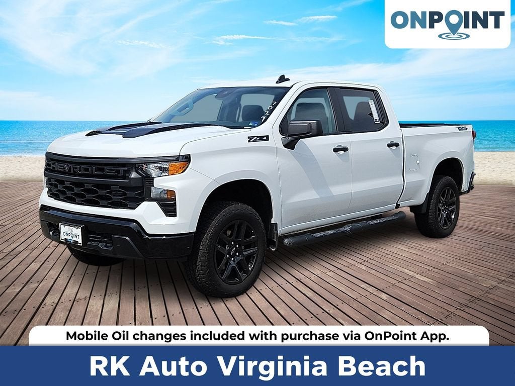 Summit White 2026 Chevrolet Silverado 1500 Pickup Truck Four-Wheel Drive Automatic