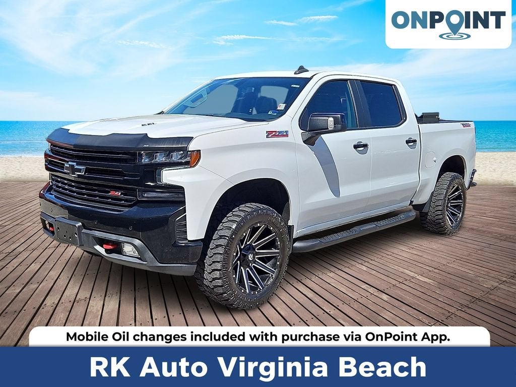 Summit White 2021 Chevrolet Silverado 1500 Pickup Truck Four-Wheel Drive Automatic