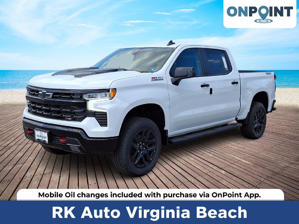 Summit White 2026 Chevrolet Silverado 1500 Pickup Truck Four-Wheel Drive Automatic