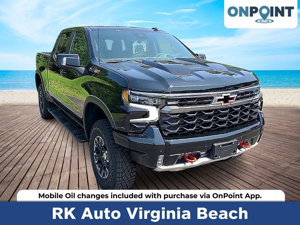 Black 2026 Chevrolet Silverado 1500 Pickup Truck Four-Wheel Drive Automatic