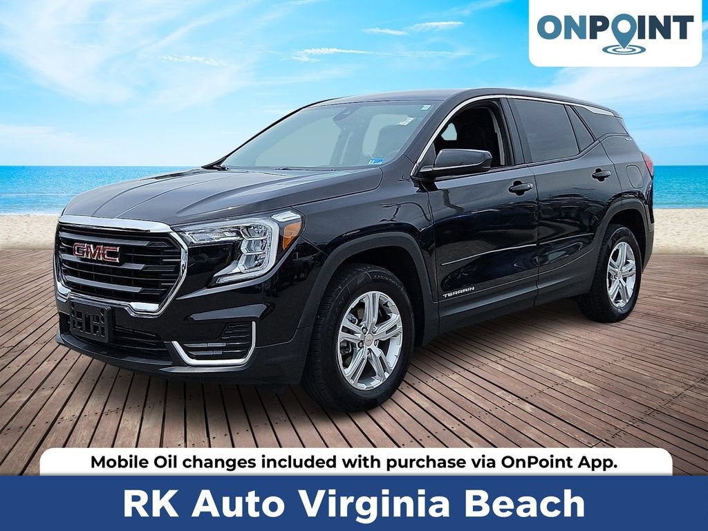 Black (Ebony Twilight Metallic) 2024 GMC Terrain SUV / Crossover All-Wheel Drive Automatic