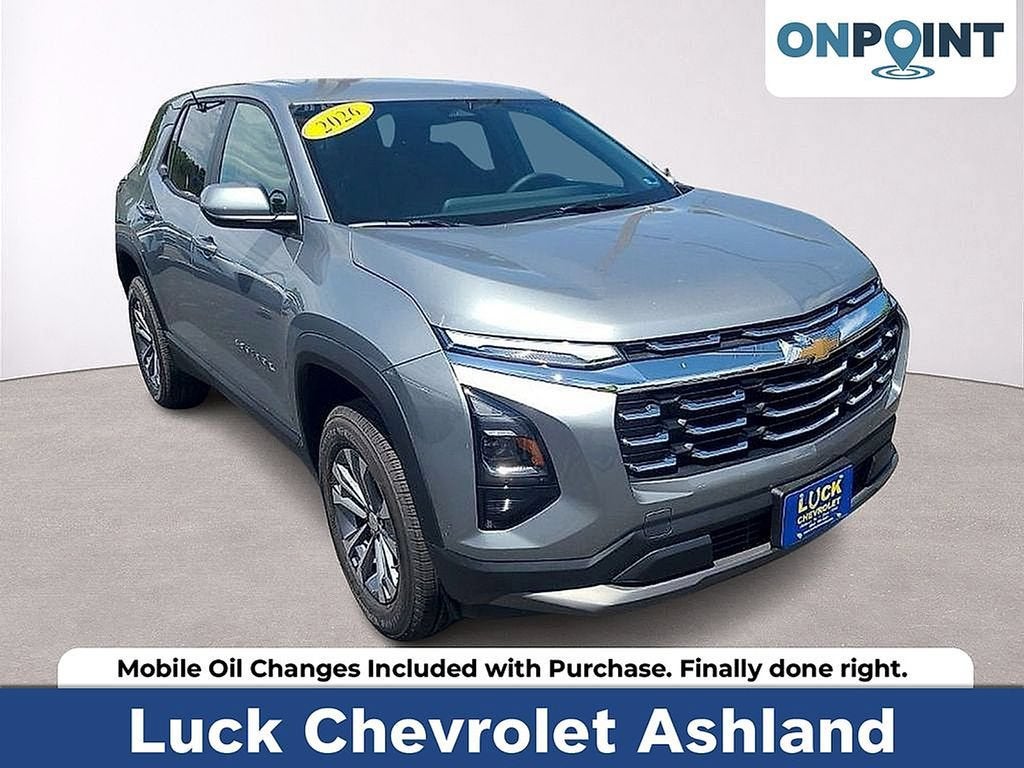 Sterling Gray Metallic 2026 Chevrolet Equinox SUV / Crossover Front-Wheel Drive Automatic