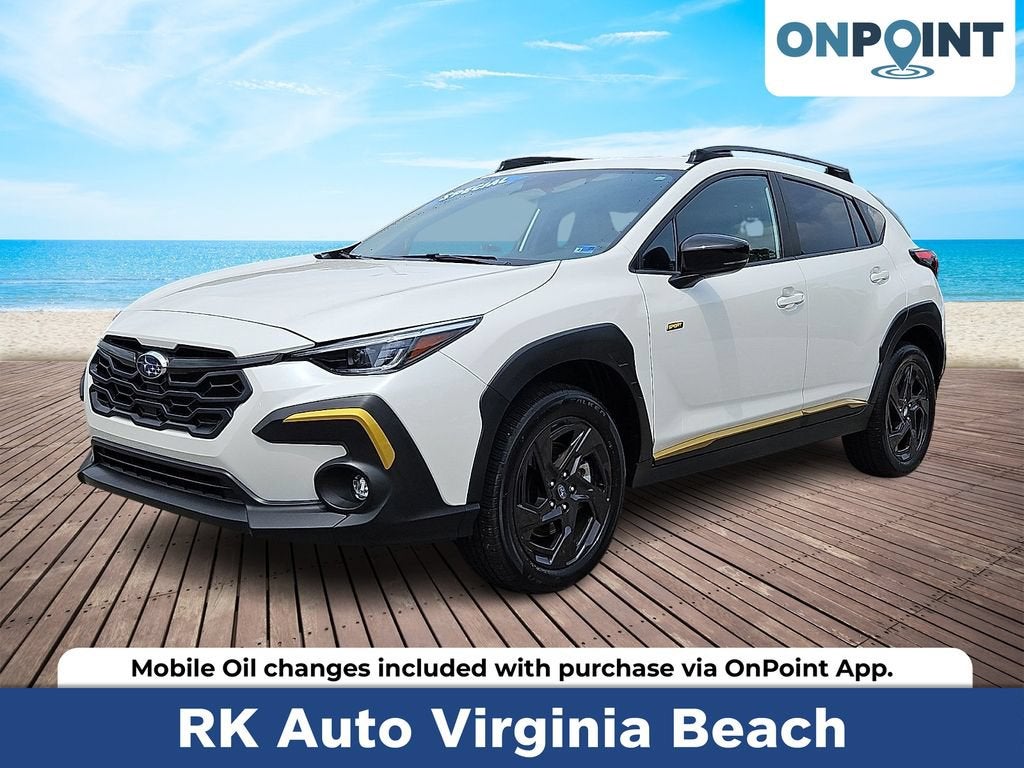 White 2025 Subaru Crosstrek SUV / Crossover All-Wheel Drive Continuously Variable Transmission