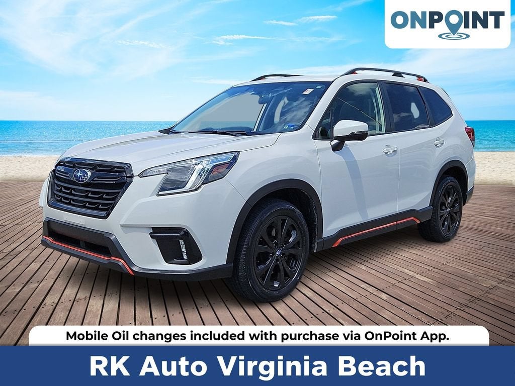 White 2024 Subaru Forester SUV / Crossover All-Wheel Drive Automatic