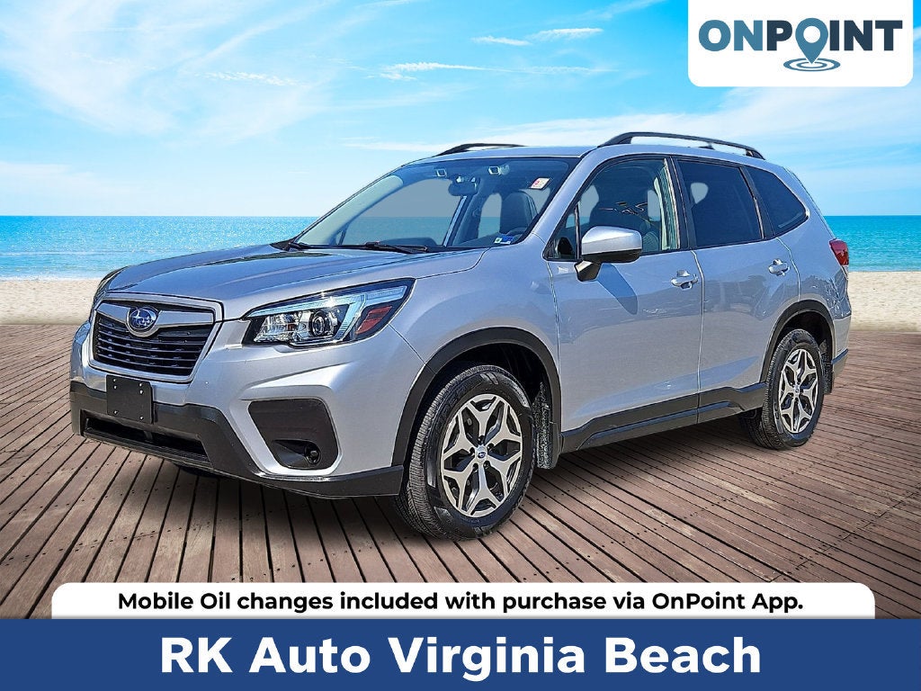 Silver 2019 Subaru Forester SUV / Crossover All-Wheel Drive Automatic
