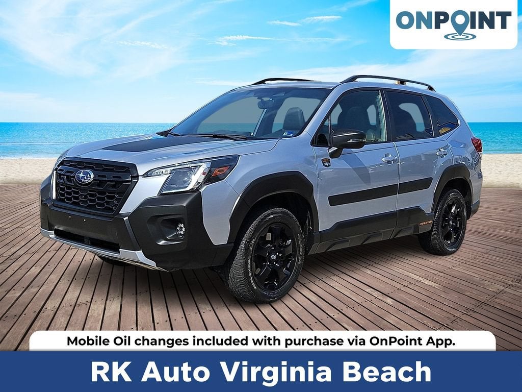 Silver 2024 Subaru Forester SUV / Crossover All-Wheel Drive Continuously Variable Transmission