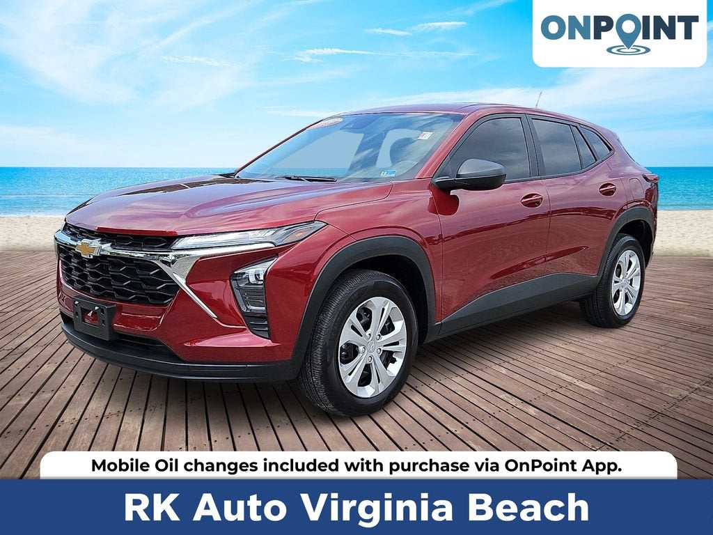 Red (Crimson Metallic) 2025 Chevrolet Trax SUV / Crossover Front-Wheel Drive Automatic