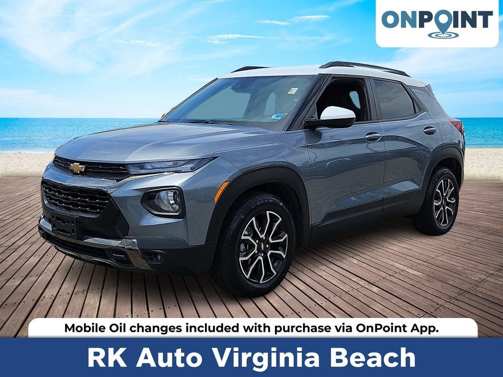 Gray (Satin Steel Metallic) 2021 Chevrolet Trailblazer SUV / Crossover Front-Wheel Drive Automatic