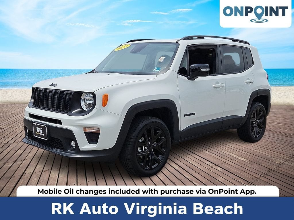White 2023 Jeep Renegade SUV / Crossover Four-Wheel Drive Automatic