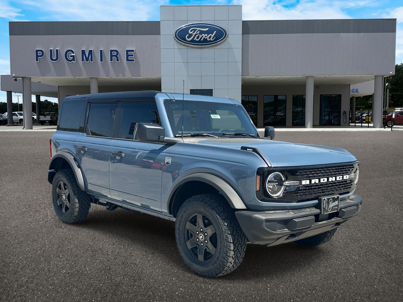 Blue (Azure Gray Met Tri-Coat) 2025 Ford Bronco SUV / Crossover Four-Wheel Drive Automatic