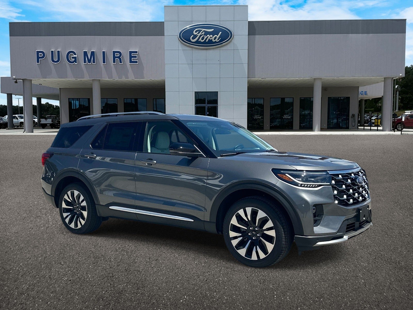 Gray 2026 Ford Explorer SUV / Crossover All-Wheel Drive Automatic