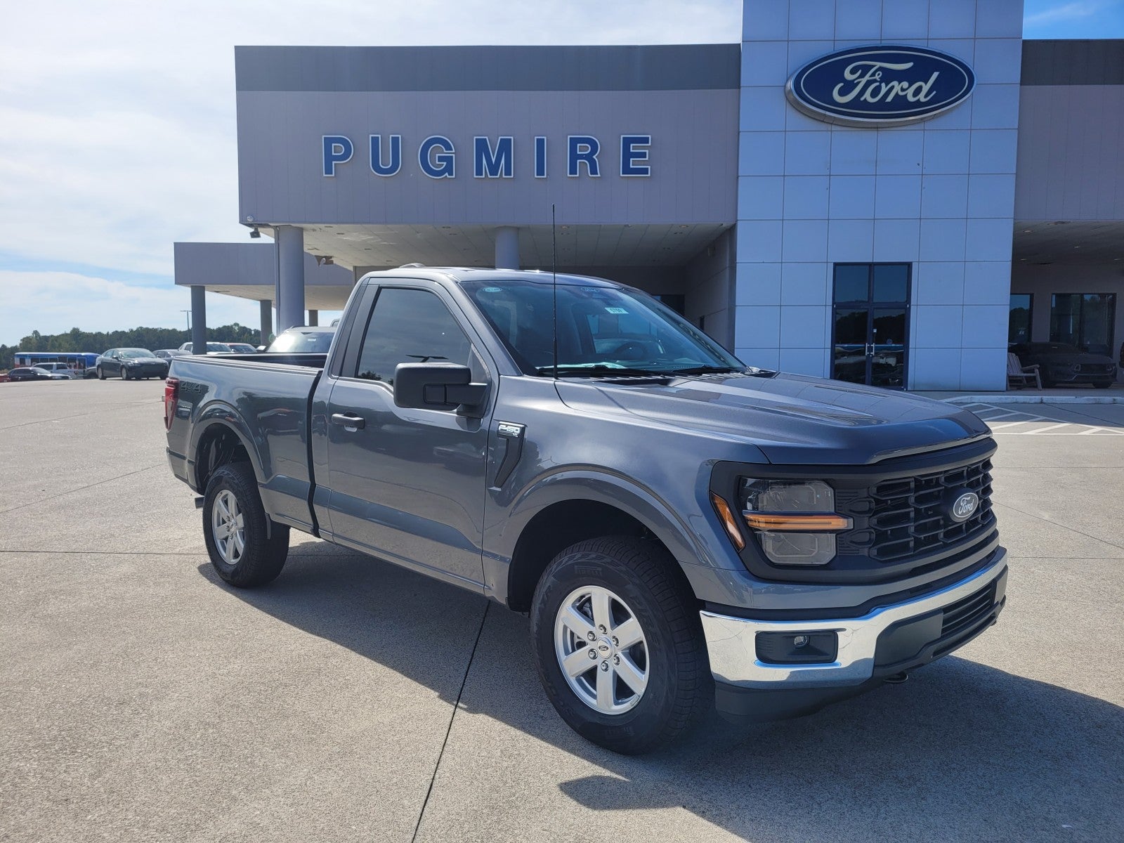 Gray 2026 Ford F-150 Pickup Truck Four-Wheel Drive Automatic
