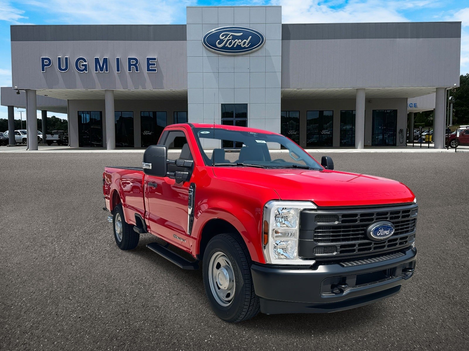 Race Red 2026 Ford F-350 Super Duty Pickup Truck 4X2 Automatic