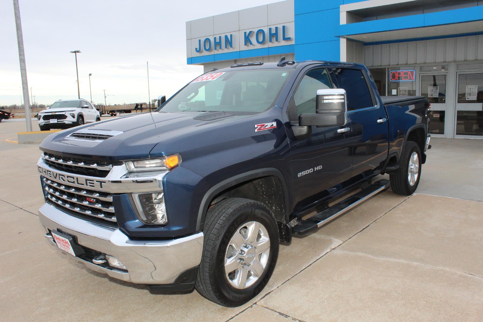 Northsky Blue Metallic 2020 Chevrolet Silverado 2500HD LTZ Crew Cab 4WD Pickup Truck Four-Wheel Drive Automatic