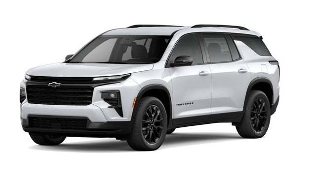 Summit White 2026 Chevrolet Traverse LT FWD SUV / Crossover Front-Wheel Drive Automatic