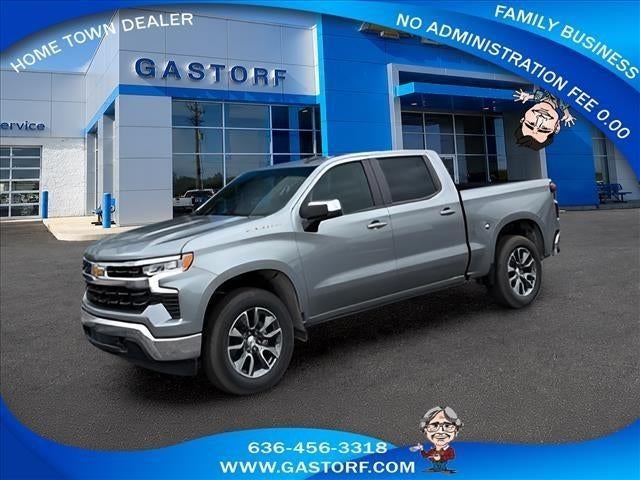 Sterling Gray Metallic 2026 Chevrolet Silverado 1500 Pickup Truck Four-Wheel Drive 8-Speed Automatic