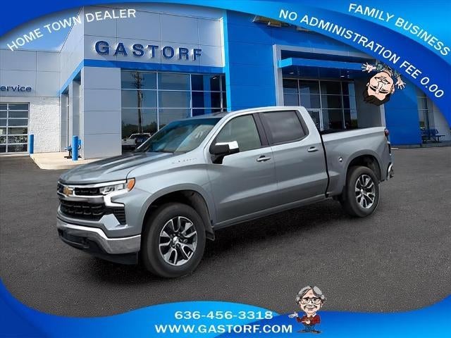 Sterling Gray Metallic 2026 Chevrolet Silverado 1500 Pickup Truck Four-Wheel Drive 8-Speed Automatic